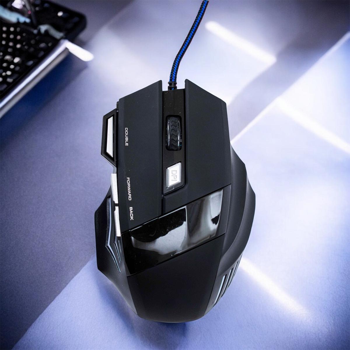 Mouse Gamer RGB X7 - 6400 DPI Programable 7 Botones