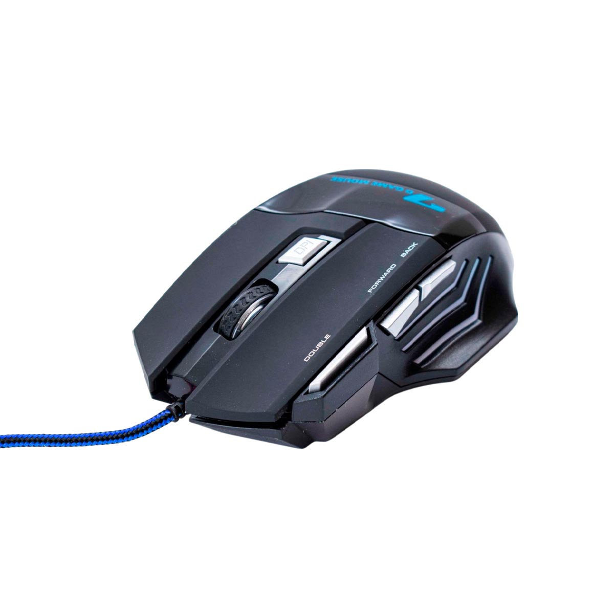 Mouse Gamer RGB X7 - 6400 DPI Programable 7 Botones