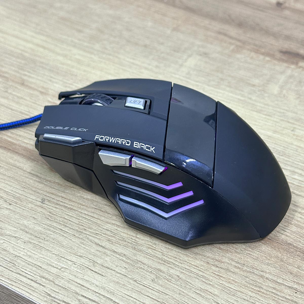 Mouse Gamer RGB X7 - 6400 DPI Programable 7 Botones