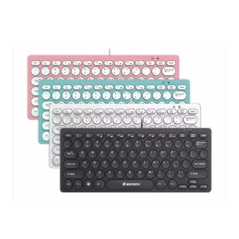 Teclado Ergonómico Compacto Azul - Diseño Moderno