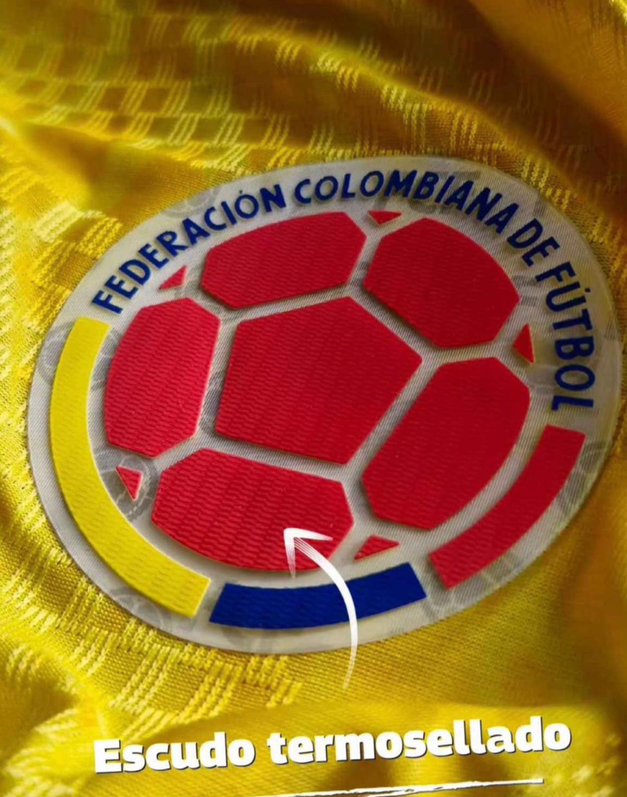 Camiseta Selección Colombia Importada - Jersey Oficial Tricolor